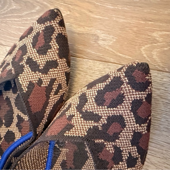 Rothy’s The Point Retired Leopard Print Women's Flats - Picture 6 of 7